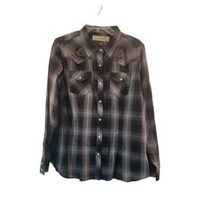 BIT & BRIDLE Women’s Rodeo Show Shirt / Size: XL